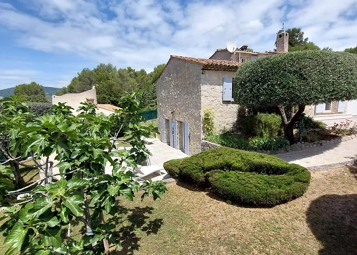 Gite Les Pins Climatise Piscine Chauffee Jardin